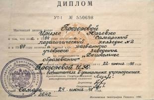 фото диплома